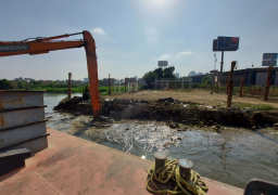 الرى تواصل العمل أثناء أجازة العيد لرصد وإزالة التعديات على نهر النيل