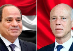الرئيس السيسي يهنئ الرئيس التونسى بحلول عيد الفطر