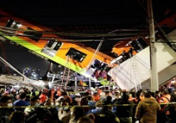 انهيار جسر علوي لمترو العاصمة المكسيكية يودي بحياة 20 شخصاً