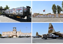 مصر ترسل مساعدات طبية ومواد غذائية للأشقاء فى دولة جيبوتى