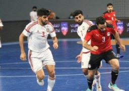مصر تتأهل لنهائي كأس العرب لكرة الصالات بالفوز علي الإمارات 4-3
