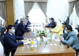 وزيرة الصحة ورئيس هيئة الشراء يبحثان سبل دعم المشروع القومي للبلازما