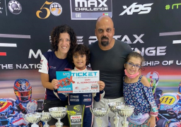 وزيرة الهجرة تهنئ الطفل المصري زين الحمصاني بفوزه ببطولة سباق السيارات بدبي للمرة الثانية على التوالي وتأهله لبطولة العالم