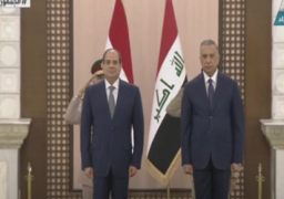 رئيس وزراء العراق مرحبا بزيارة الرئيس السيسى: معا نؤسس لمستقبل يليق بشعوبنا