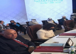 بالصور.. شكري يشارك الاجتماع التشاوري لوزراء خارجية جامعة الدول العربية