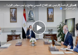 بالفيديو : الرئيس السيسى يتابع الموقف التنفيذى لمشروعات وزارة النقل ويوجه للارتقاء بالعنصر البشري في الهيئة القومية لسكك حديد مصر