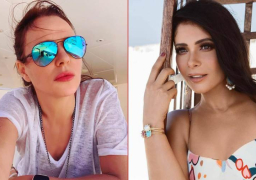 شيرين رضا مع منى زكى فى فيلم “القاهرة مكة”