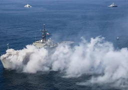 غرق سفينة تدريب تابعة للبحرية الإيرانية في خليج عمان بسبب حريق