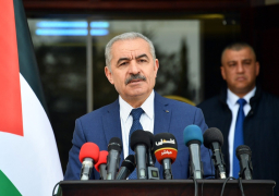 رئيس مجلس الشوري العماني وأشتية يبحثان دعم القضية الفلسطينية