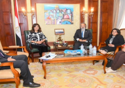 وزيرة الهجرة تستقبل وفدًا من لجنة الصحة بمجلس الشيوخ بعد مشاركتهم في آخر لقاء لمبادرة «صوت مصر في إفريقيا»