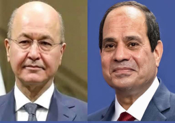 السيسي يجرى إتصالا هاتفيا بنظيره العراقي للتهنئة بعيد الاضحى