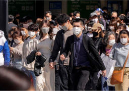 اليابان تسجل أكثر من 2300 إصابة جديدة بكورونا