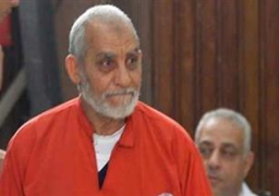 أحكام نهائية بالسجن المؤبد لبديع وآخرين من قيادات الإخوان في اقتحام الحدود الشرقية