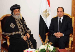 البابا تواضروس يهنئ الرئيس السيسي بعيد الأضحى المبارك