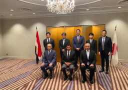 وزير الرياضة يلتقي رئيس مركز اليابان ومحافظة طوكيو