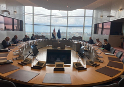 شكري يبحث التعاون مع مفوضة الاتحاد الأوروبي للهجرة