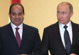 بوتين يهنئ الرئيس السيسي بالذكرى 69 لثورة يوليو المجيدة