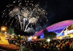 افتتاح مهرجان سلافيانسكي بازار” الموسيقي الدولي في فيتيبسك البيلاروسية