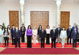 الرئيس عبد الفتاح السيسي يؤكد أن مبادرة إحياء الجذور بين مصر واليونان وقبرص هي رسالة مودة وروح طيبة من جانب مصر تجاه كل من عاش على أرضها وترك أثراً أو إرثاً إنسانياً