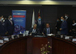 وزير النقل يشهد توقيع عقد الرعاية الرسمي للدورة الرابعة من معرض ومؤتمر النقل الذكي واللوجستيات الرابع “TransMEA2021″ويعلن وصول أول قطار مونوريل إلى مصر