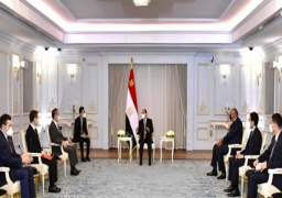بالفيديو : الرئيس السيسي يؤكد حرص مصر على الارتقاء بمستوى الشراكة الاستراتيجية الشاملة مع الصين