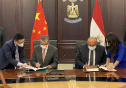 بالصور .. وزيرا خارجية مصر والصين يوقعان اتفاق إنشاء لجنة التعاون الحكومية المشتركة