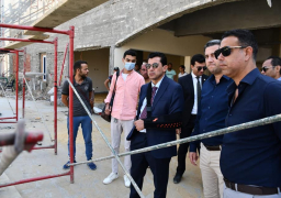 صور..وزير الرياضة يتابع معدل إنجاز إنشاءات فرع نادي “النادي” بشيراتون