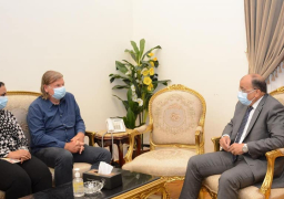 شعراوي يبحث مع اتحاد البلدية الهولندية تأهيل وتدريب الكوادر المحلية