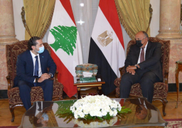 شكرى يؤكد للحريري دعم مصر للُبنان للخروج من الوضع الحالي