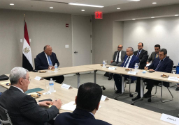 شكري يواصل اجتماعاته في نيويورك … لقاءات مستمرة مع مختلف الأطراف لشرح الموقف المصري تجاه قضية سد النهضة.