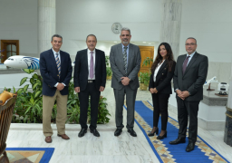 مصرللطيران تستقبل نائب رئيس الإتحاد الدولي للنقل الجوي IATA