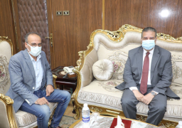 محافظ المنوفية يبحث مع رئيس الهيئة المصرية للكتاب أوجه التعاون المشترك