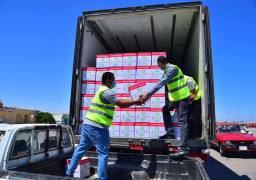 تنظيم قافلة لتوفير المواد الغذائية للأسر الأولى بالرعاية بسيدي براني