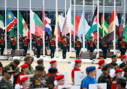 وزير الدفاع يشهد انطلاق مسابقات المباريات الحربية الدولية 2021 بموسكو