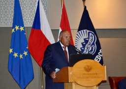 وزير الخارجية يشكر التشيك لتخصيصها 300 مليون دولار لشركاتها للاستثمار بمصر