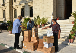انطلاق قافلة طبية شاملة من جامعة القاهرة لمدينة الصف بالجيزة