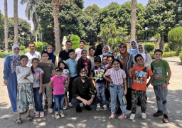 السياحة والآثار تنظم جولة للأطفال ذوي الاعاقة إلى ركن حلوان