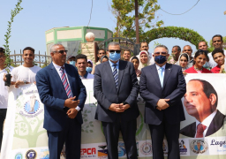 سعفان ومحافظ البحر الأحمر يزرعان 1500 شجرة ضمن مبادرة “هنجملها”