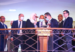 وزيرة التضامن ورئيس البورصة يعلنون انطلاق تداول الأشخاص ذوي الإعاقة وتشجيع شمولهم المالي في إطار الاحتفال بأول مستثمر كفيف في سوق المال