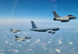 بالصور..تدريب جوي مشترك للقوات المصرية والفرنسية بطائرات متعددة المهام