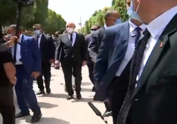 بعد جولة في شارع بورقيبة .. الرئيس التونسي يعقد اجتماعا أمنيا مفاجئا بمقر وزارة الداخلية