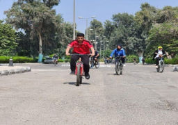 بالصور.. الصحة: اطلاق ماراثون للدراجات من مستشفى الصحة النفسية بالعباسية لنشر الوعي بمفاهيم الصحة النفسية بين المراهقين