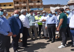 .وزير التنمية المحلية ومحافظ الأقصر يتفقدان مشروعات إحياء طريق الكباش