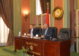 وزير الخارجية يطالب سفراء مصر ببذل قصارى الجهد لمواصلة الترويج لما تشهده مصر من إنجازات وطفرة تنموية غير مسبوقة