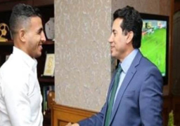 وزير الرياضة يتواصل مع البعثة المصرية بطوكيو لتهنئة كيشو بالبرونزية