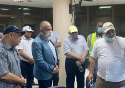 وزير الموارد المائية والري يتفقد الأعمال الجارية لتنمية جنوب الوادي