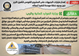 الحكومة تنفي إهدار المليارات على مشروع تأهيل الترع دون وجود خطة