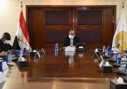 شعراوي يبحث مع وفد ناميبي وبرنامج الأغذية العالمي التعاون المشترك