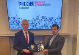 “صبحى” يوقع مذكرة تفاهم مع نظيره الروسى على المستوى الرياضى