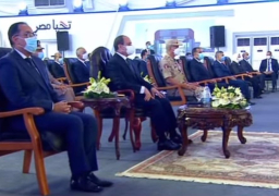 بث مباشر.. الرئيس السيسي يفتتح عددا من المشروعات القومية لتنمية شبه جزيرة سيناء